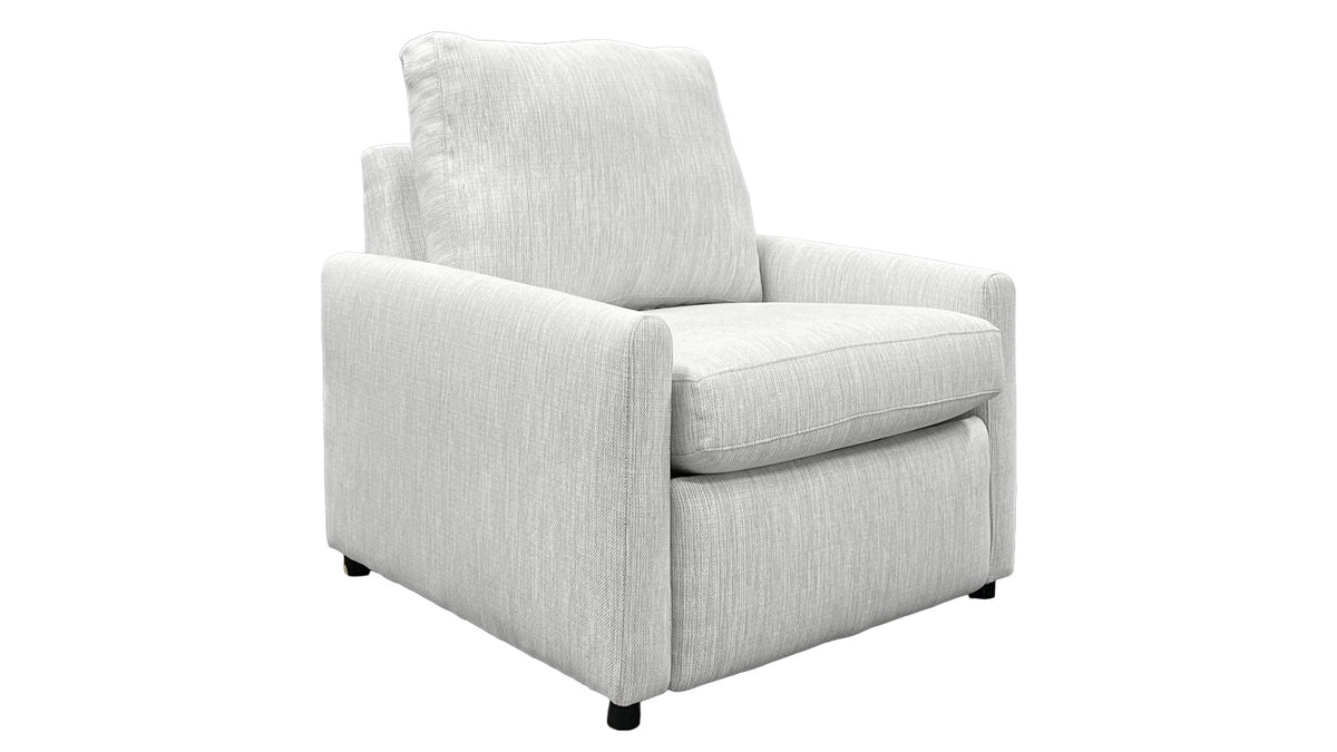 Kenly Flax Zero Wall Power Recliner - Space-Saving Electric Recliner by Mayo