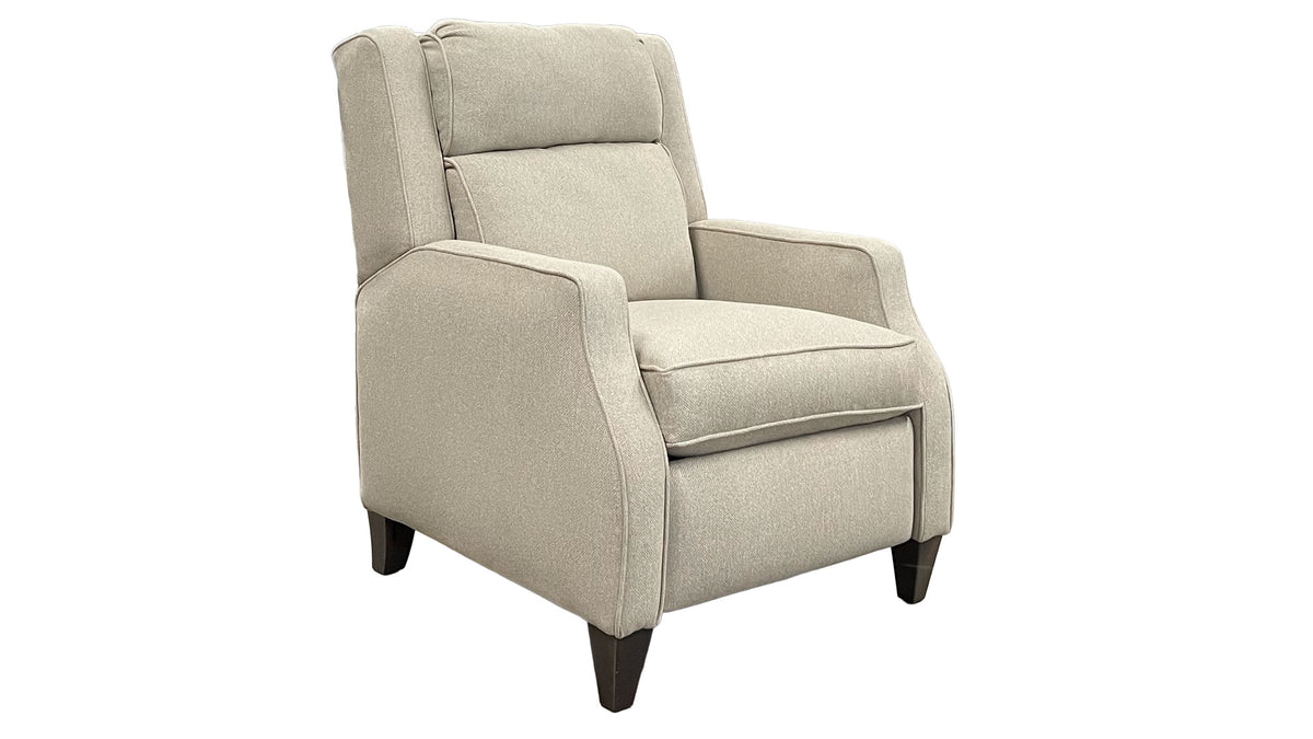 Solara Oatmeal Power Recliner with Crypton Fabric - Stain-Resistant Electric Recliner by Mayo