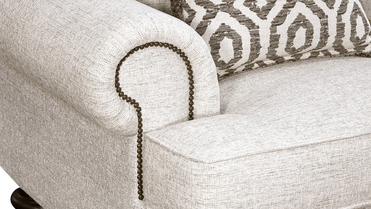 Foster Oatmeal Loveseat