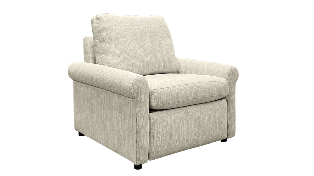 Kenly Pebble Zero Wall Power Recliner - Space-Saving Electric Recliner by Mayo