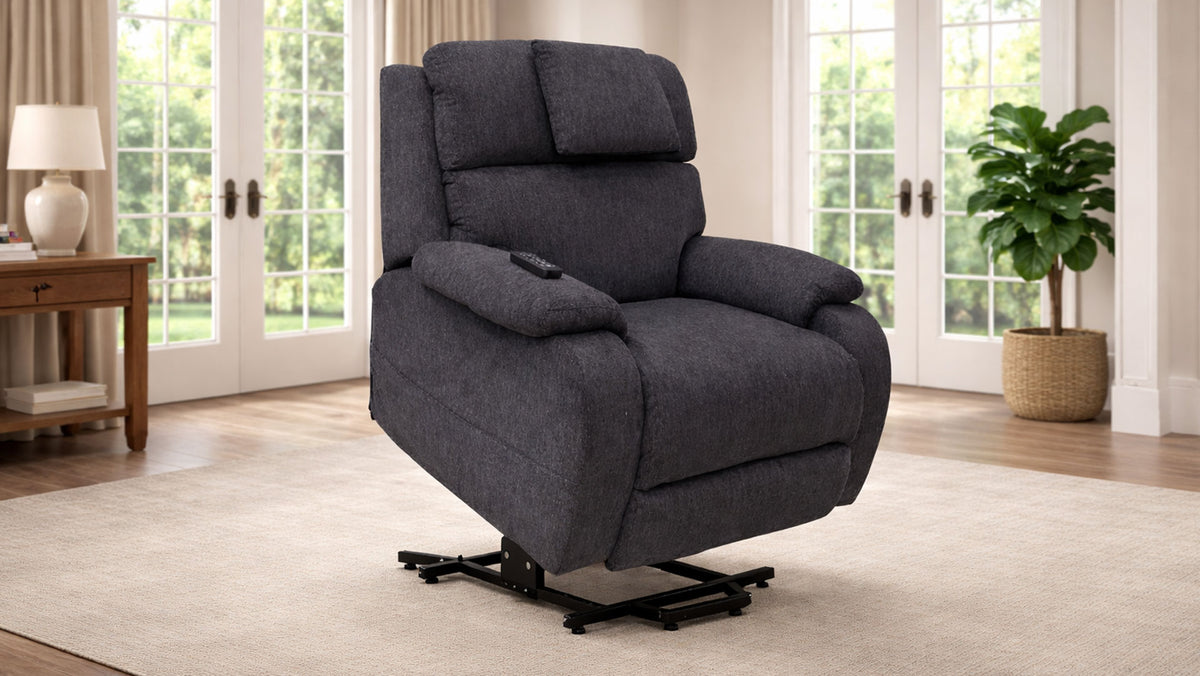 Jackson Dolphin P3 Power Lift Recliner – Lay-Flat Heat & Massage Chair 400 lb Capacity | Gallery Furniture