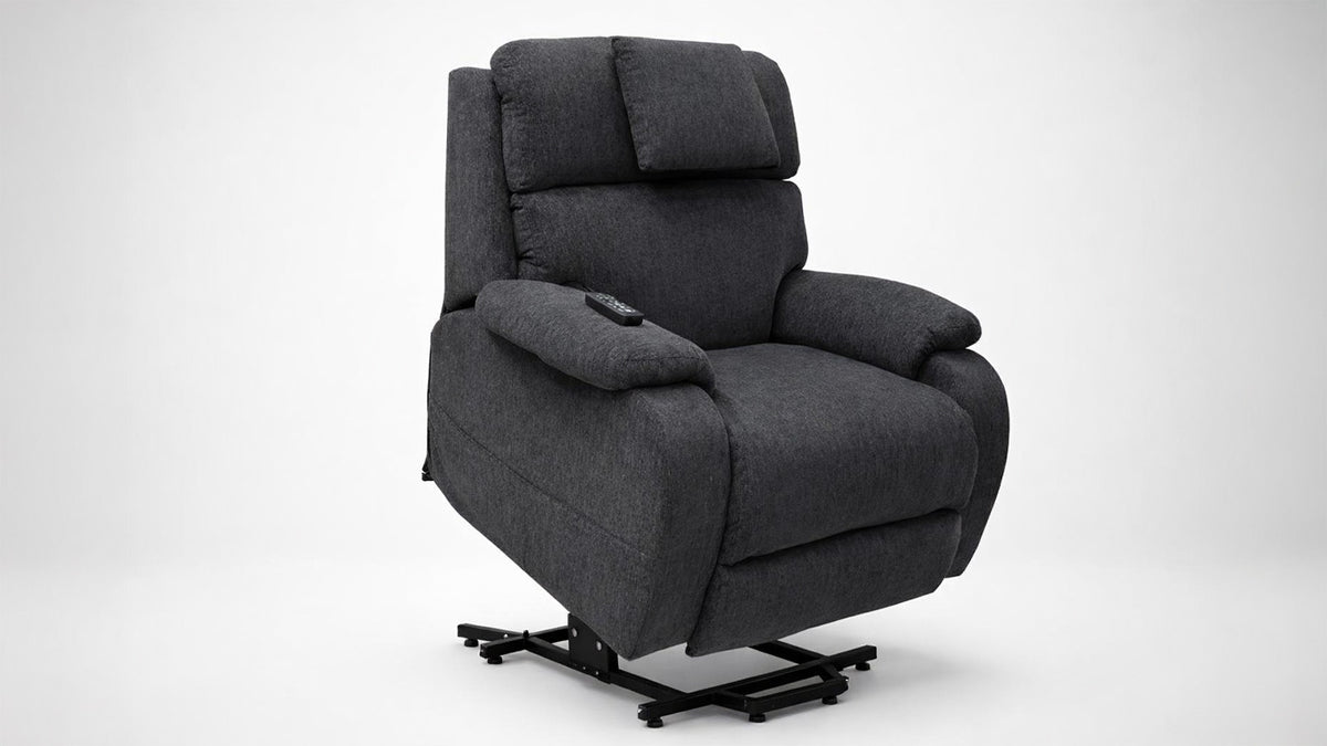 Jackson Dolphin P3 Power Lift Recliner – Lay-Flat Heat & Massage Chair 400 lb Capacity | Gallery Furniture