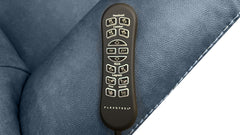 MacZcliner Performa Navy Blue P5 Power Lift Sleep Chair – Zero Gravity Recliner | Heat & Massage