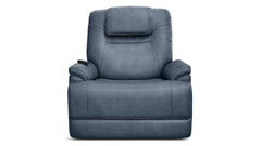 MacZcliner Performa Navy Blue P5 Power Lift Sleep Chair – Zero Gravity Recliner | Heat & Massage