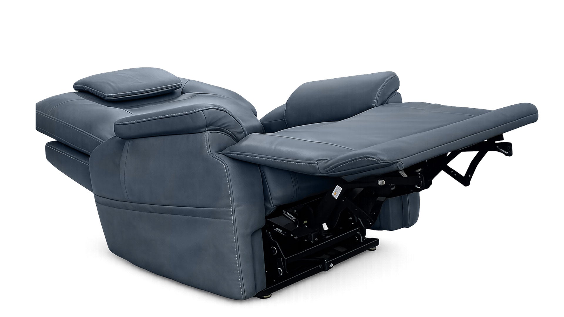 MacZcliner Performa Navy Blue P5 Power Lift Sleep Chair – Zero Gravity Recliner | Heat & Massage