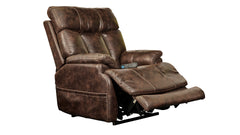 Sillón reclinable eléctrico Flexsteel Mesquite P3 – Reposacabezas y soporte lumbar eléctricos con Blue Steel Spring™ | Gallery Furniture