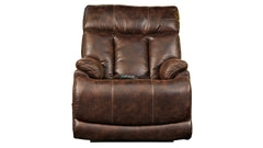 Sillón reclinable eléctrico Flexsteel Mesquite P3 – Reposacabezas y soporte lumbar eléctricos con Blue Steel Spring™ | Gallery Furniture