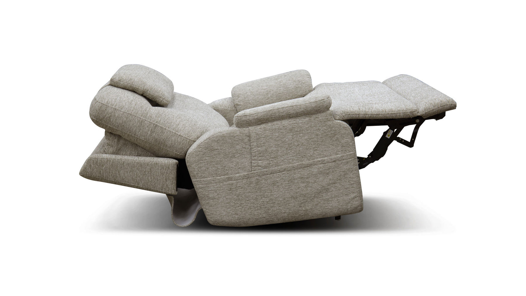 MacZcliner Light Tan P5 – Sillón reclinable eléctrico con función de elevación, calefacción y masaje | Sillón de descanso asistido