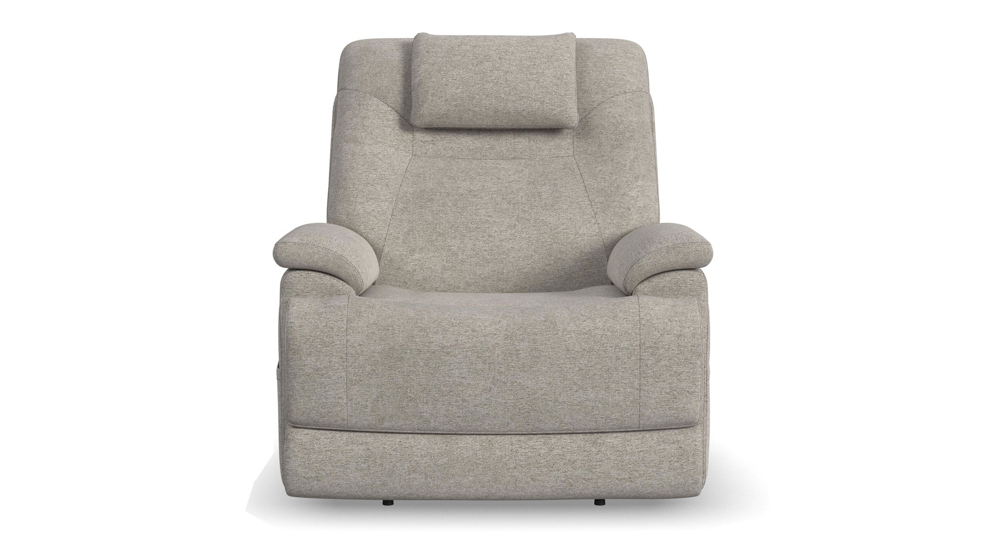 MacZcliner Light Tan P5 – Sillón reclinable eléctrico con función de elevación, calefacción y masaje | Sillón de descanso asistido