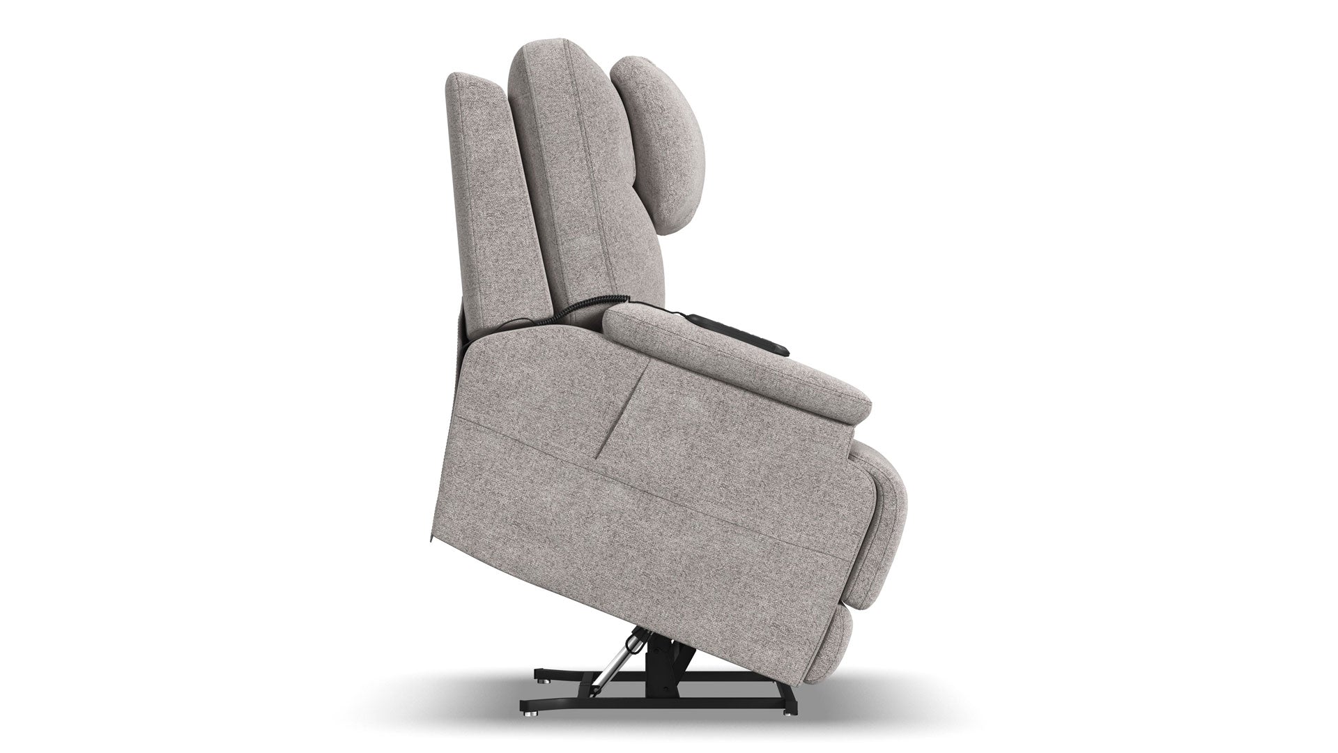 MacZcliner Jr. Dove Grey P3 – Compact Power Lift Recliner | Assistive Sleep Chair