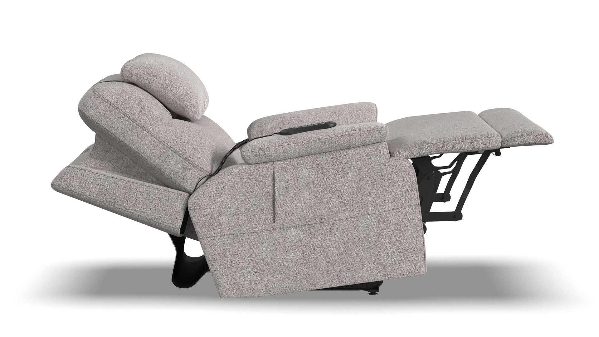 MacZcliner Jr. Dove Grey P3 – Compact Power Lift Recliner | Assistive Sleep Chair