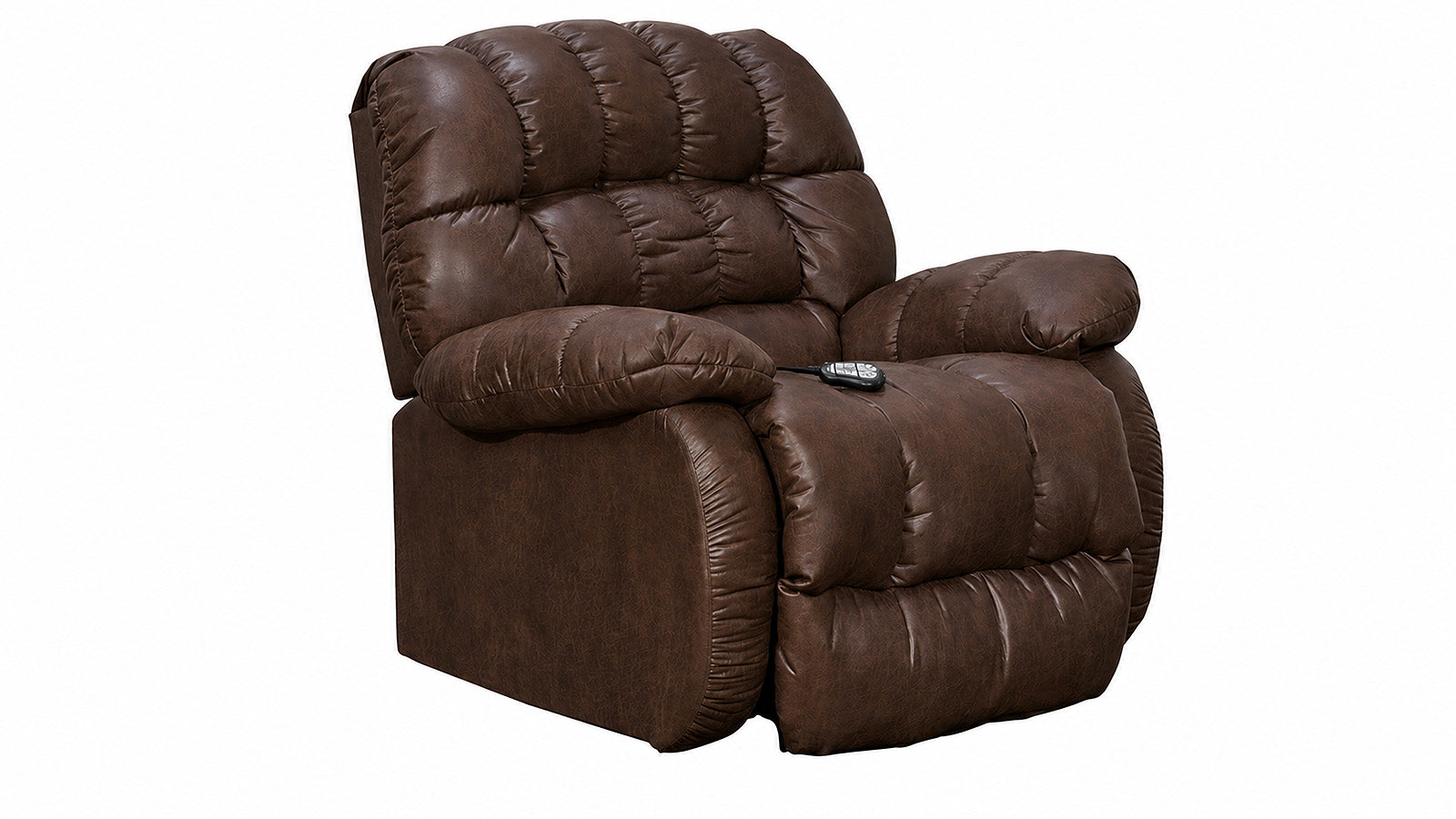 recliner on white background