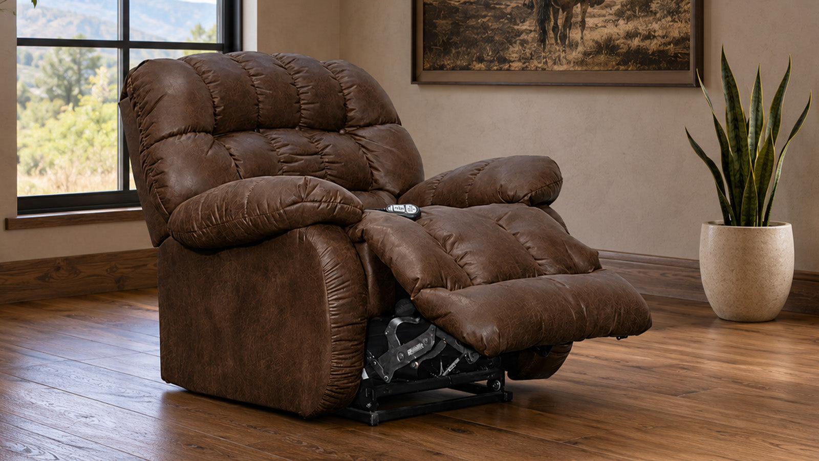 recliner in room style