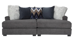 Sensation Charcoal Double Chaise