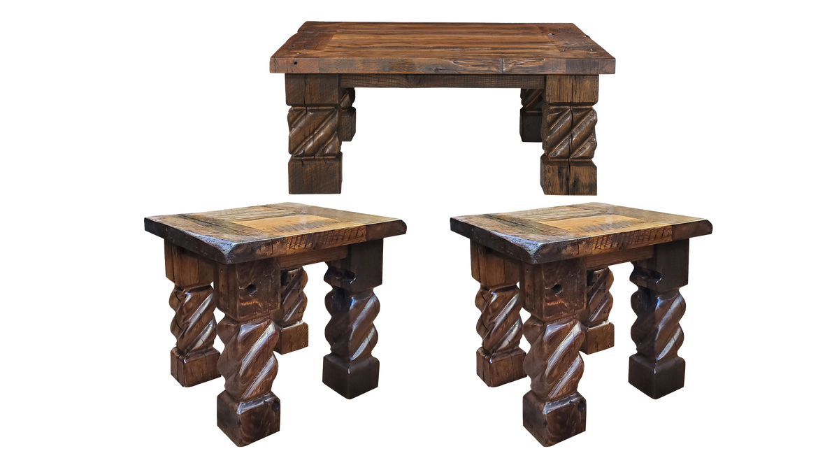 3 Pc Richmond Cocktail & End Table Set