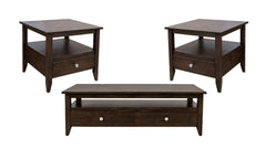 3-Piece Paris Maple Table Set | Amish Made | Gallery Furniture