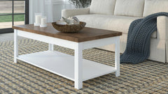 Mesa baja Hampton Barnwood
