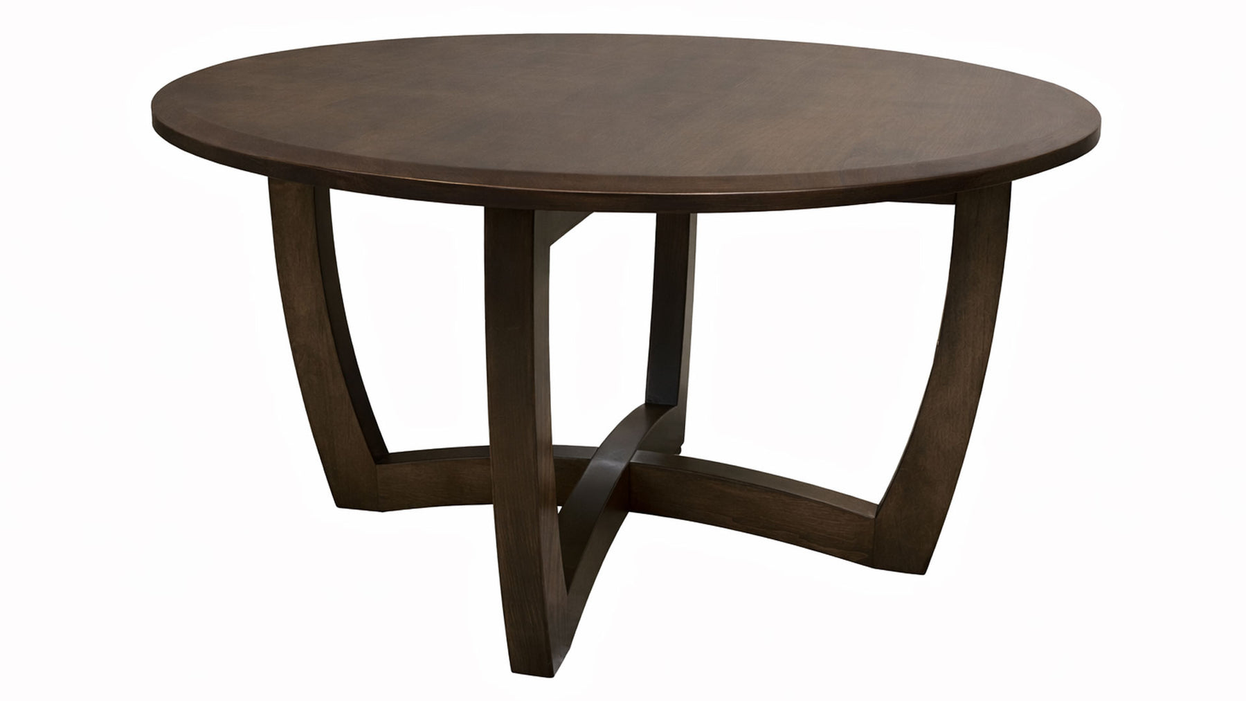 Hannah 42in Round Solid Maple Cocktail Table