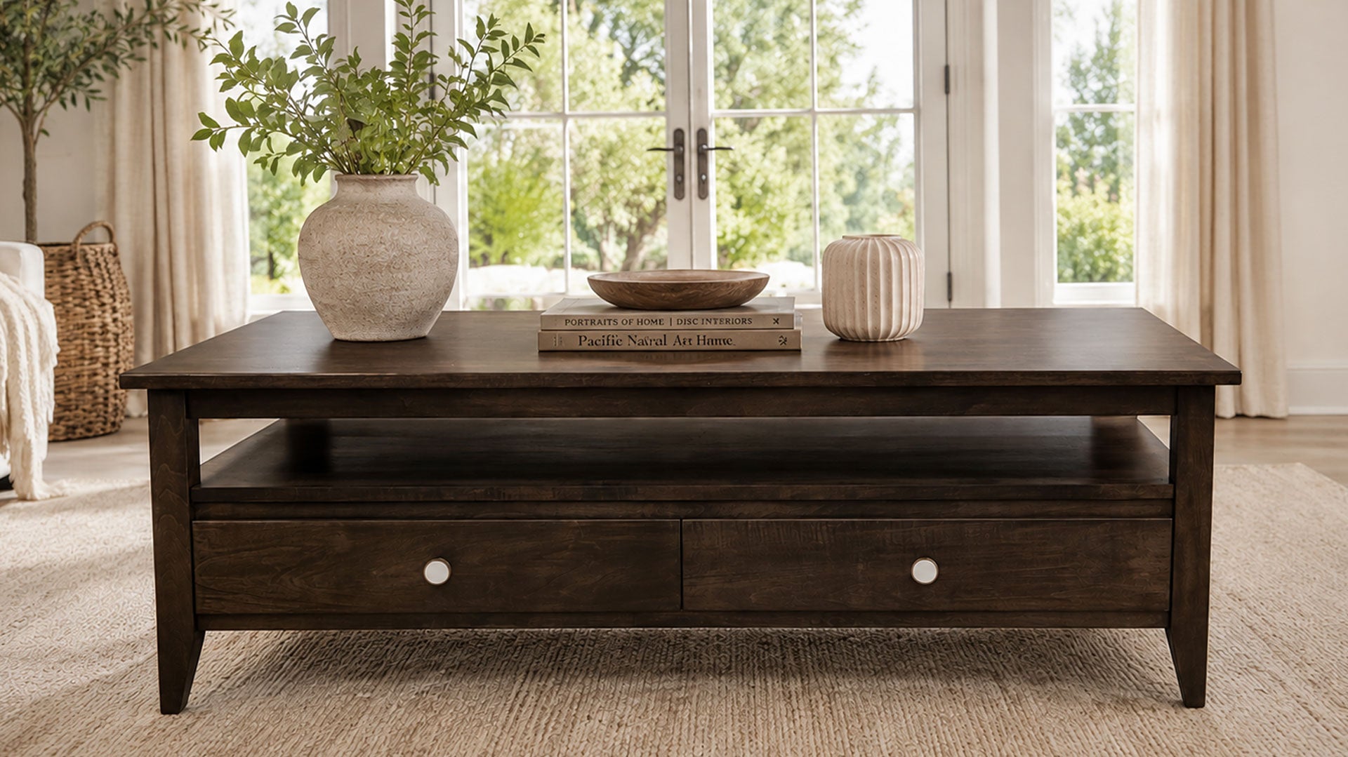 3-Piece Paris Maple Table Set | Amish Made | Gallery Furniture