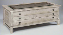 Bob Timberlake Greystone Rectangle Glass Top Table