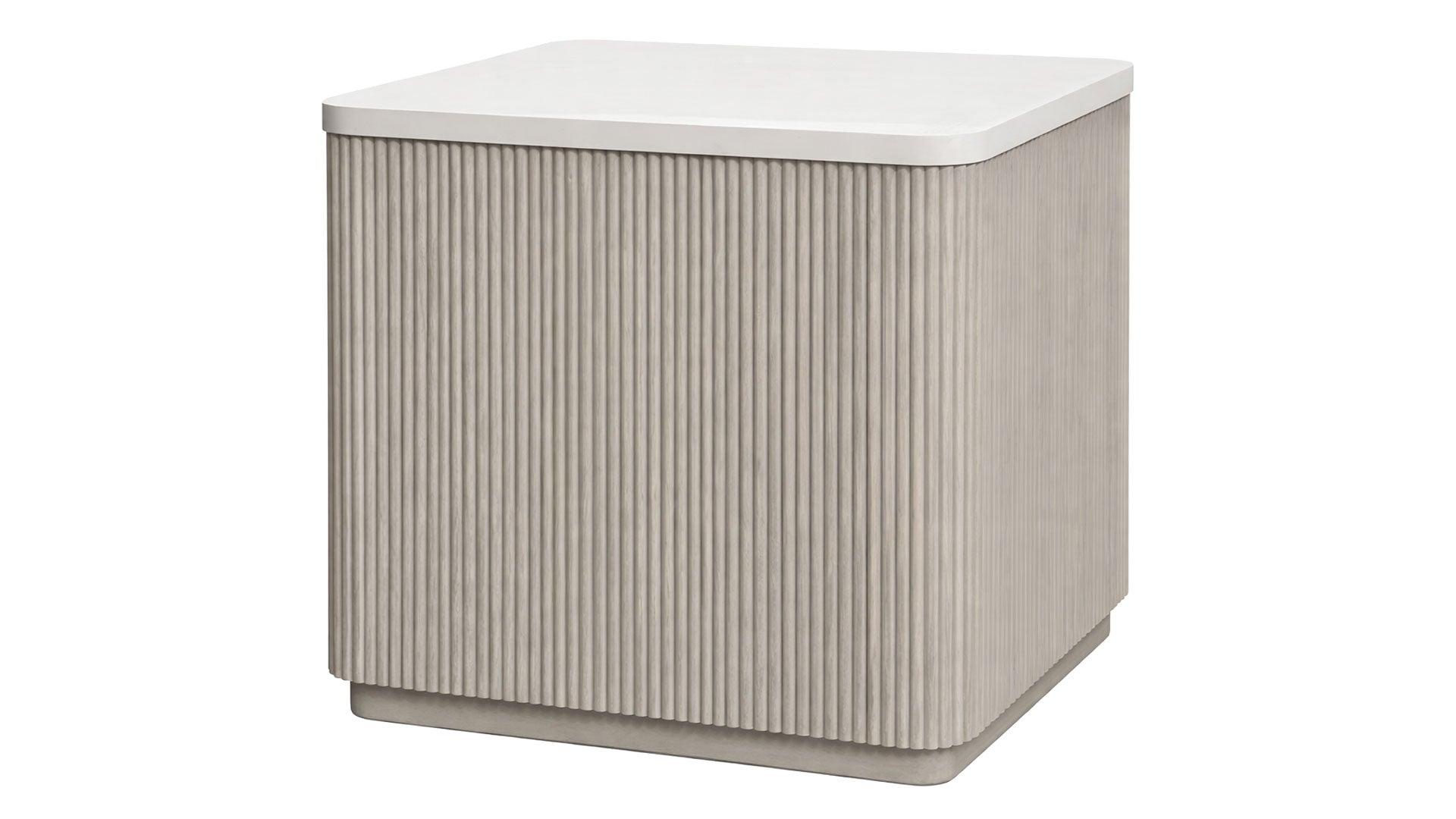 COLONANADE END TABLE