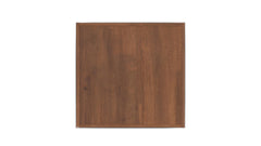 Nantucket Blue Denim End Table with Whiskey Top