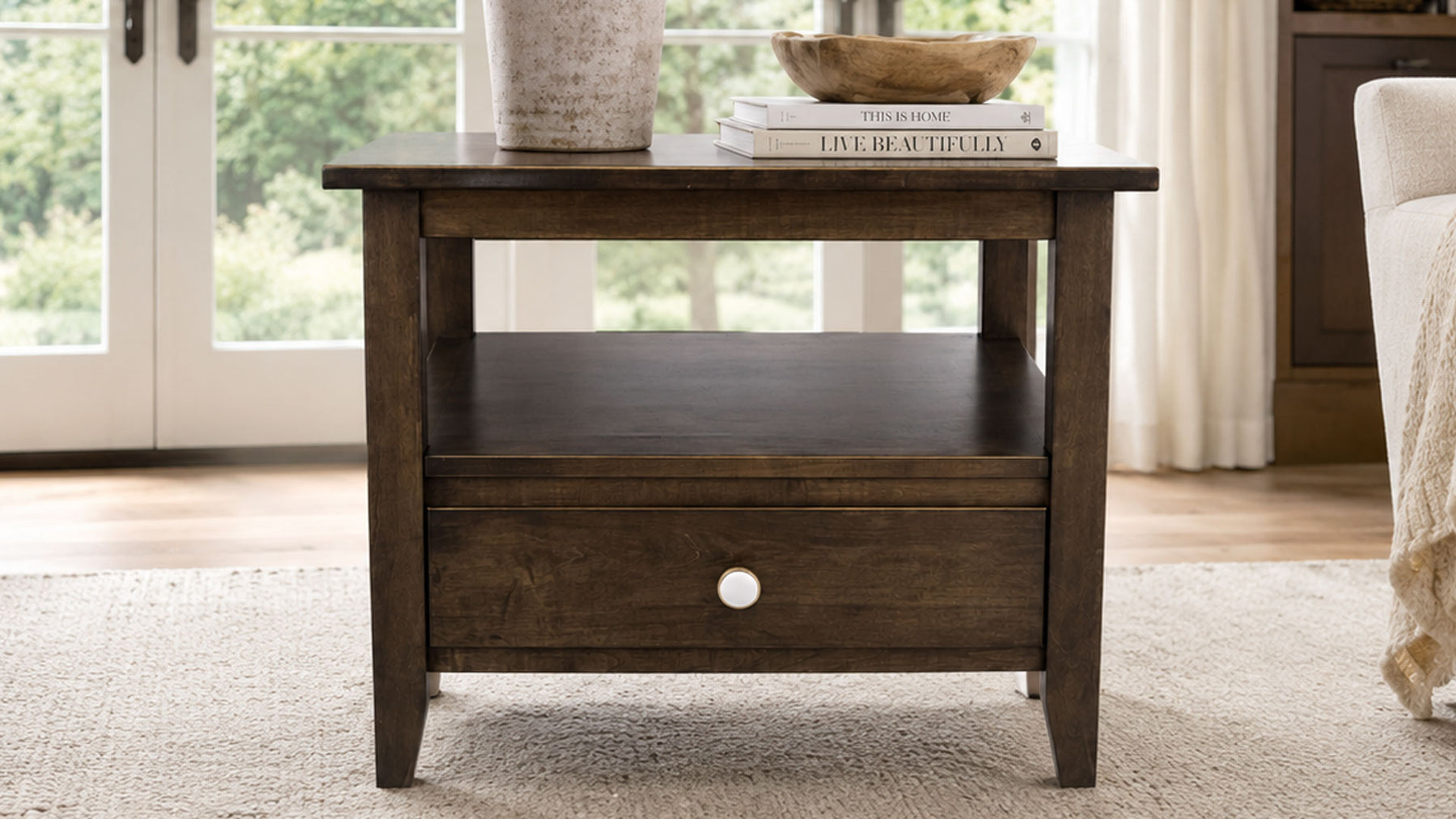 3-Piece Paris Maple Table Set | Amish Made | Gallery Furniture