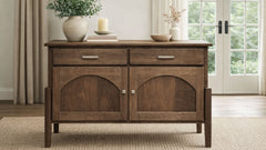 Century Amish Solid Wood Sofa Table | Made in USA | Gallery Furniture