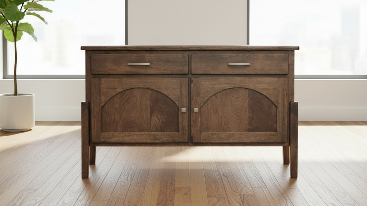 Century Amish Solid Wood Sofa Table | Made in USA | Gallery Furniture