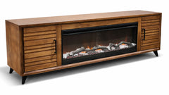 78" Malibu Fireplace Console
