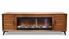 78" Malibu Fireplace Console