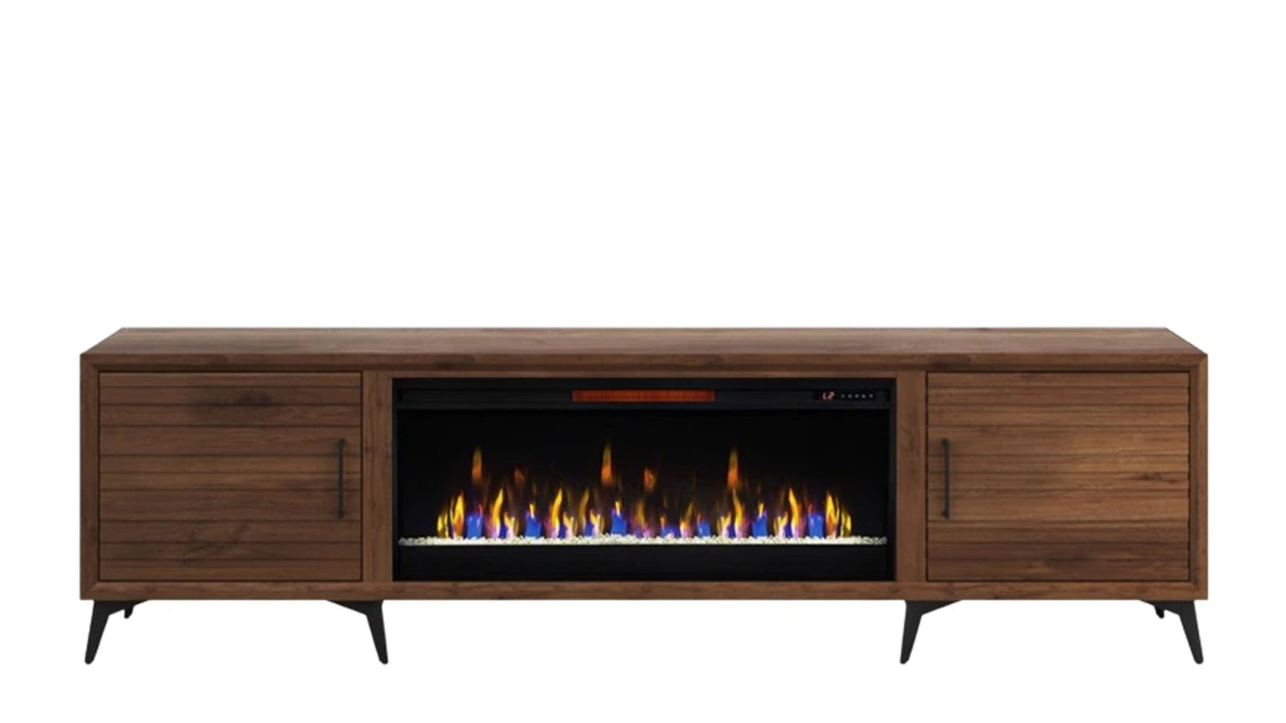 Consola de chimenea 95" Realcozy Malibu Bourbon