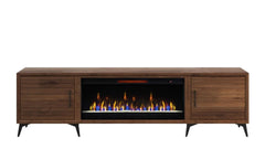 Consola de chimenea 95" Realcozy Malibu Bourbon