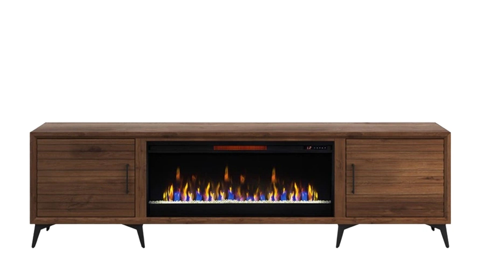 Consola de chimenea 95" Realcozy Malibu Bourbon