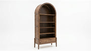 Century Solid Maple Wood Bookcase