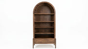 Century Solid Maple Wood Bookcase