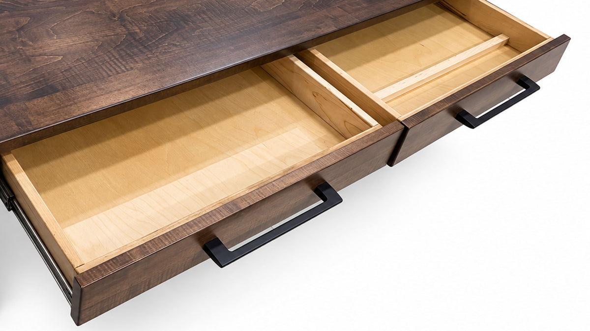 Nova Solid Wood Writing Desk | Gallery Furniture