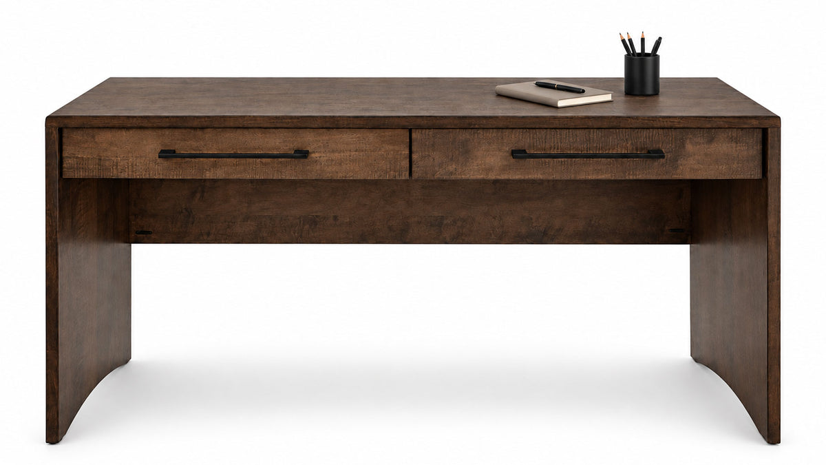 Nova Solid Wood Writing Desk | Gallery Furniture