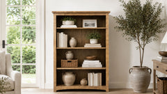 60" Arlow Solid Wood Bookcase | Amish Made | Made in USA | Gallery Furniture