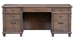 Escritorio Carson con doble pedestal