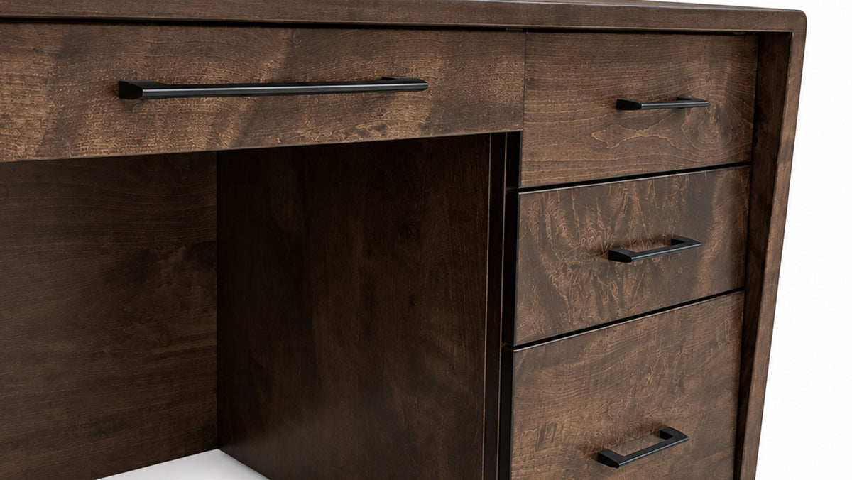 Nova Executive Solid Wood Desk | Gallery Furniture