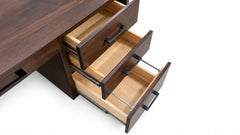 Nova Executive Solid Wood Desk | Gallery Furniture