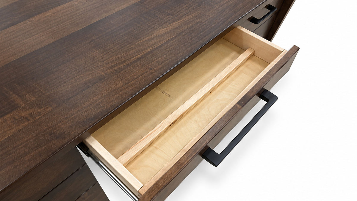 Nova Executive Solid Wood Desk | Gallery Furniture