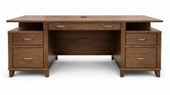 Integra Solid Wood Amish Executive Desk
