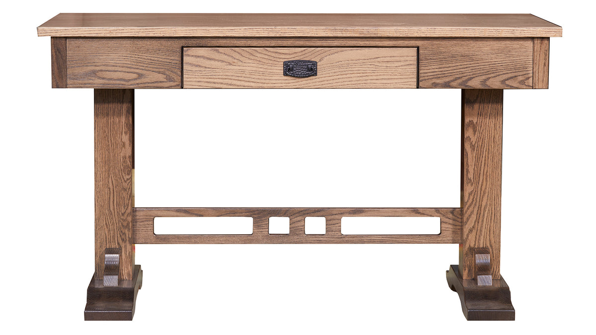 Red Oak Craftman 54" Desk