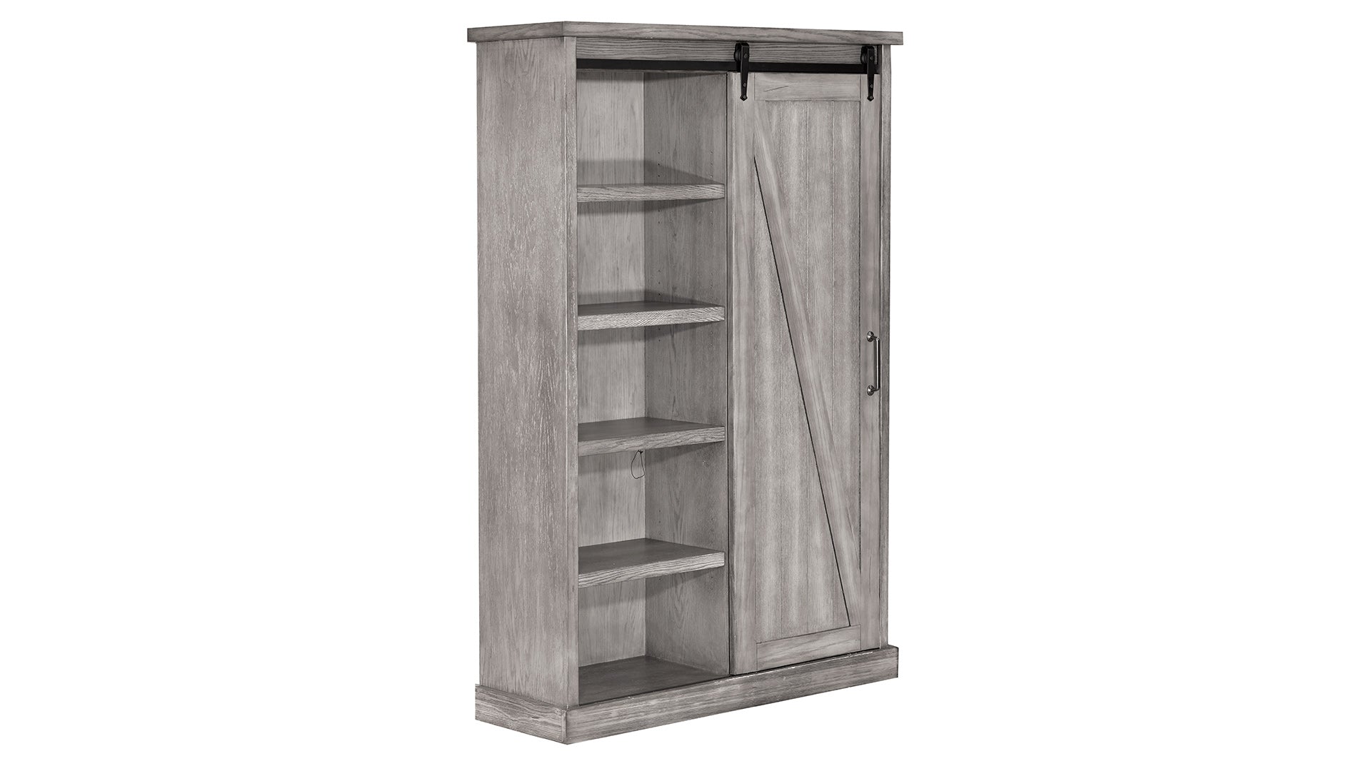 Avondale Rustic Grey Bookcase