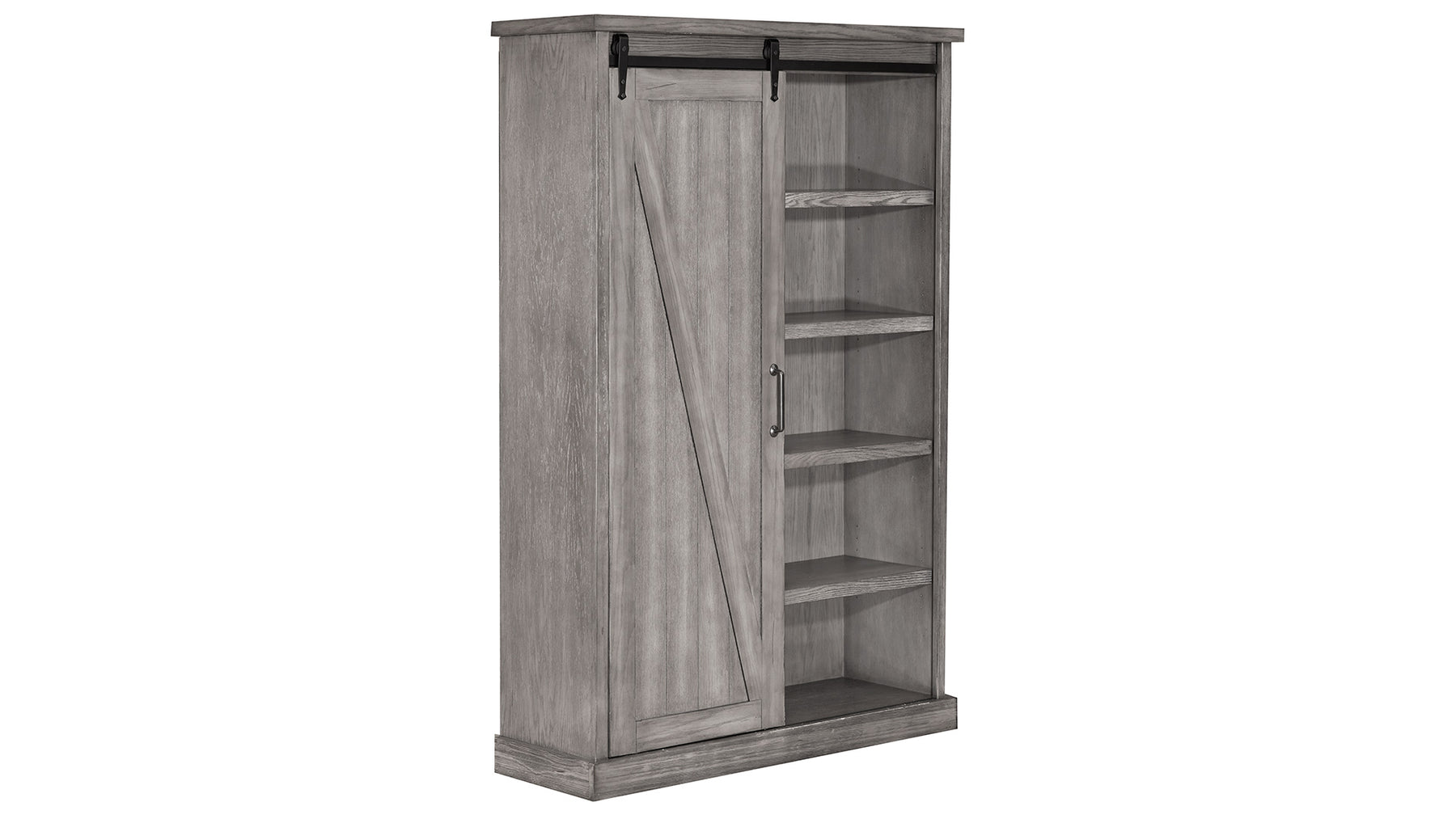 Avondale Rustic Grey Bookcase