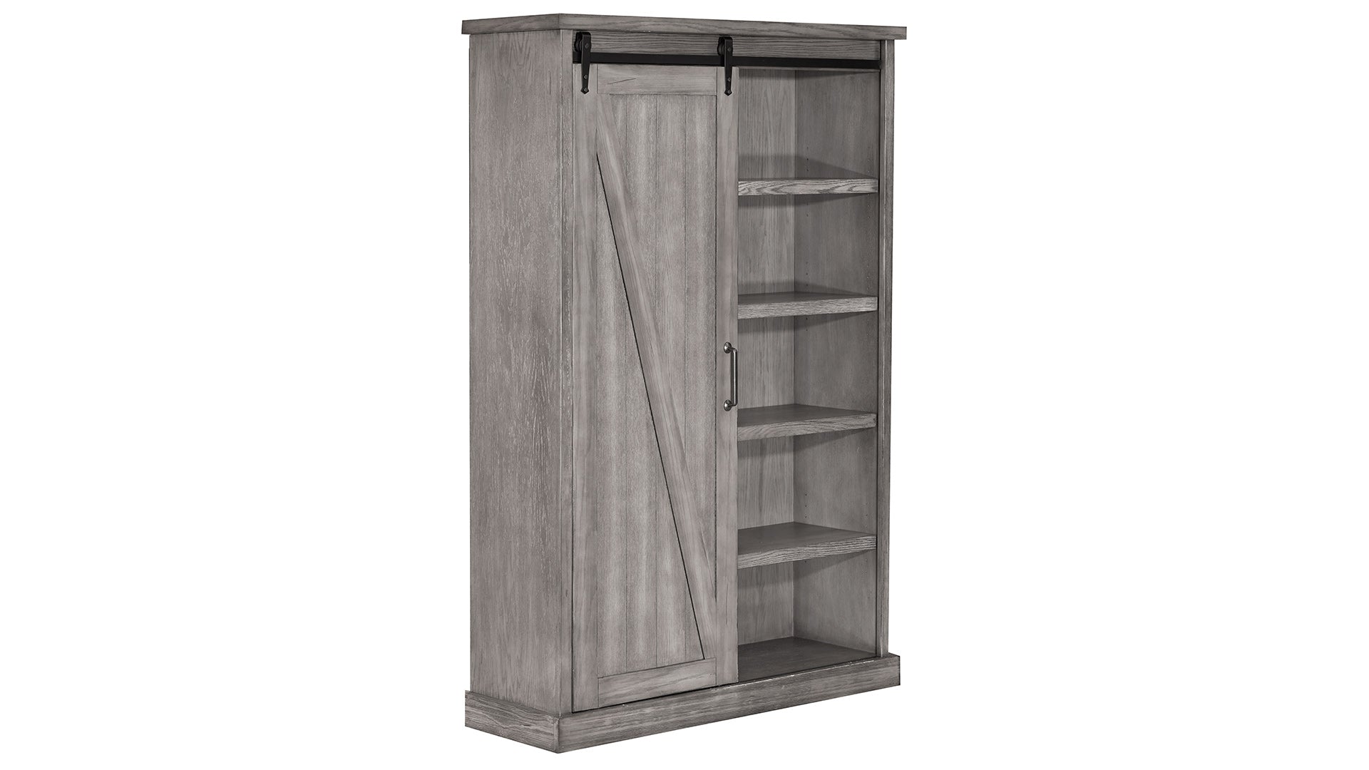 Avondale Rustic Grey Bookcase