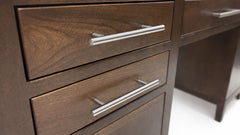 Chappell Hill Solid Wood Desk – Amish Made Home Office Desk | Gallery Furniture