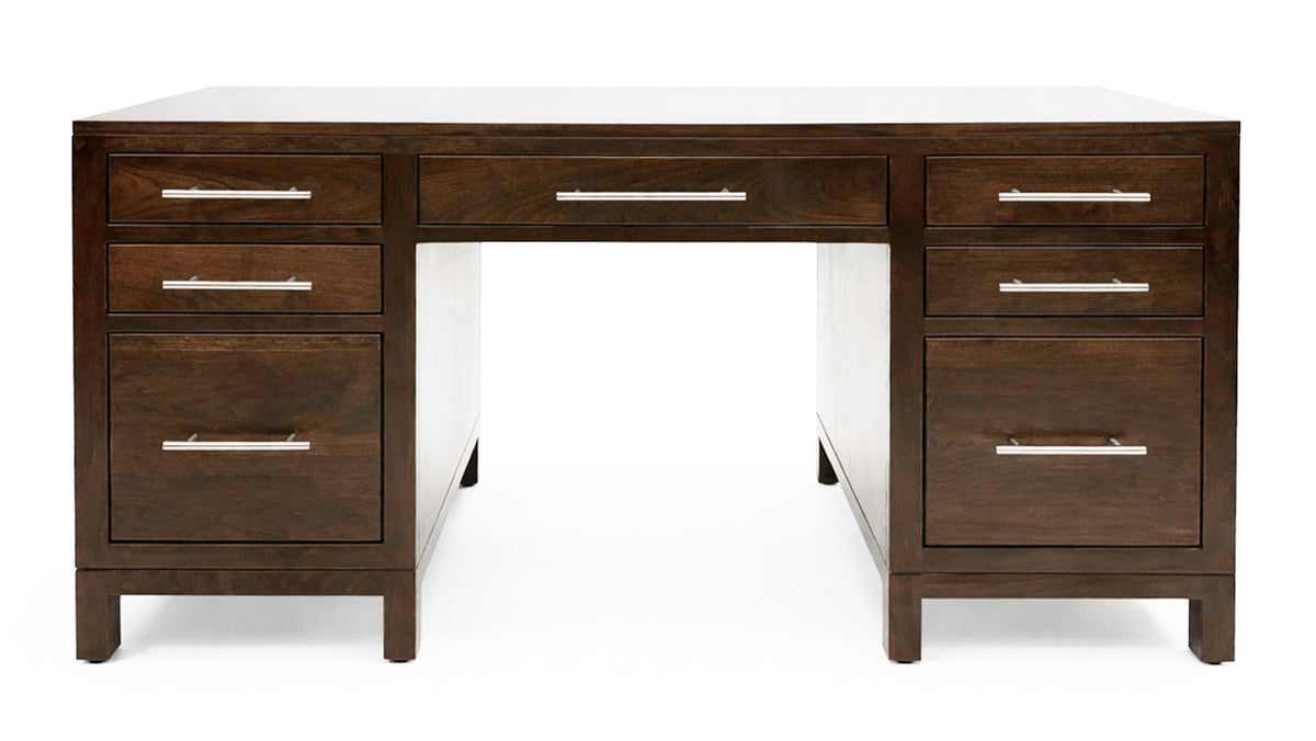 Chappell Hill Solid Wood Desk – Amish Made Home Office Desk | Gallery Furniture